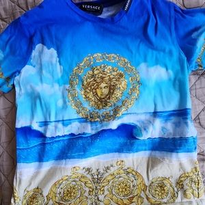 Authentic versace shirt for boys